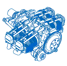 Letecký motor Lycoming